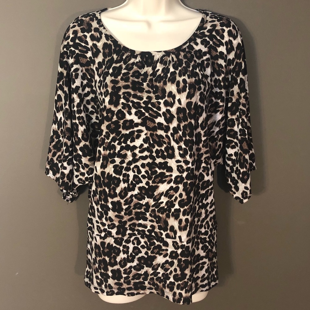 Carole Little - Animal print blouse